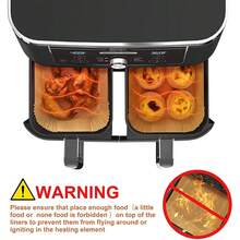 100pcs/50pcs Air Fryer Baking Paper, Food Tray Liner, Baking Mold Paper, Air Fryer Non-Stick Baking Mat, Round Non-Stick Baking Paper - Suitable For Baking, Cooking, Outdoor Grilling. Oven And Baking Tray - Easy To Clean, Healthy Cooking - Ideal Gift For Home Chefs And Baking Enthusiasts, Air Fryer Accessories, Multipurpose Kitchen Supplies, Easy To Clean Material, Mother's Day/Valentine's Day Gift, Home Kitchen, RV Kitchen Essentials - View 6