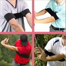 1PC Golf Swing Trainer Posture Band For Beginners Arm Hand Motion Exercise Tension Elastic Fitness Equipmen - Multicolor - View 8