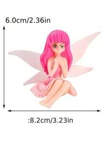 4 piezas Figuras decorativas creativas y lindas de hadas - Multicolor - Ver 11