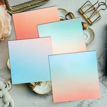 36 Pcs Pastel Gradient Scrapbook Paper | Ombre Solid Craft Sheets For Journaling Perfect For Junk Journal, Cardmaking & Gift Wrapping Backgrounds - Square - View 8