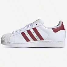 Adidas Superstar II Black White Men's Casual Sneakers Lifestyle Shoes JI3538 | Classic, Comfortable - Đỏ - Xem 1
