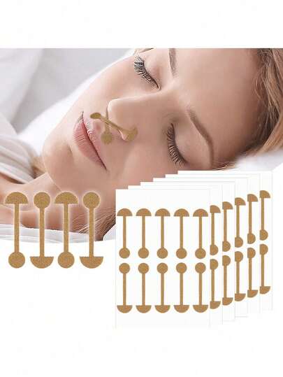 100 Pairs Of Small Dumbbell-Shaped Nose Wing Patches Soft, Elastic, Self-Adhesive Nose Wing Contraction Patches Wide Nostril Correction And Shaping Patches Nose Enhancement Patches 1. Soft, Stretchy, Self-Adhesive Nose Wing Correction Patches For Narrowing Wide Nostrils
