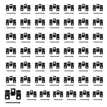 Hygrad Built to Survive 50pcs Composite Decking Clips 6mm Hidden Fasteners Steel Plastic Fixing Starter - Decking Clip Stainless - View 1