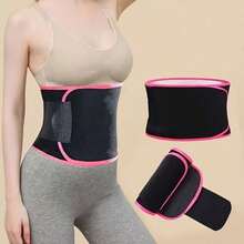 Silver Ion Coated Women's Waist Cincher Belt, Fits Waist 25.6~39.3 Inches - Black - View 5