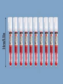 Middle Eastern Style 10-Pack Quick-Drying Direct Liquid Large Capacity Gel Pen - Multicolor - View 9