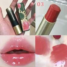 HERORANGE 低饱和度固体唇膏，心形镜面光泽，滋润不脱色不粘腻，闪亮丰盈双唇，日常及节日适用 - 多色 - 查看 11