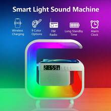 Cargador Inalámbrico Stand 5.0 Altavoz Multifunción F - 1 - Ver 2