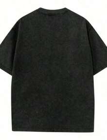 Drake T-Shirt Rap Merch Graphic Tee Takecare Rare Hip Hop Graphic Print - 黑色 - 查看 2