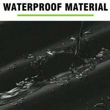 SUV Car Cover, Waterproof, Rainproof, Sunproof, Snowproof, Suitable For SUV And Outdoor Vehicles, Protects Against Snow, Rain, UV Rays, Dust, High-Quality Full Car Cover With Reflective Strips And Windproof Strap - Black - View 4