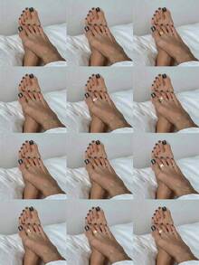 1件镀金波西米亚风脚趾戒指，可调节开口设计，心形蝴蝶花朵镶嵌锆石，多款式可选，适合女性、女孩佩戴，沙滩度假日常佩戴。 - 金色 - 查看 4