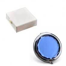 Personalized Compact Mirror With Name , Custom Engraved Pocket Mirror, Custom Foldable Makeup Mirror For Wedding Party Favors - Multicolor - View 6