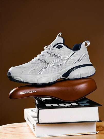 Men's Fashion Shock-Absorbing Sports Shoes, Graffiti Basketball Shoes For Youth - Comfortable, Breathable, Non-Slip, Shock-Absorbing, Suitable For Training, Running, Walking (Uneven Hand-Painted Surface)