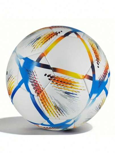 1 Peça Bola de Futebol de Treinamento de Alta Qualidade Tamanho 5: Adequada para Prática de Equipe ao Ar Livre, Esportes Escolares e Recreação. Durável e Presente Perfeito para Feriados (Dia do Professor, Dia dos Namorados, Halloween, Natal, Ação de Graças)
