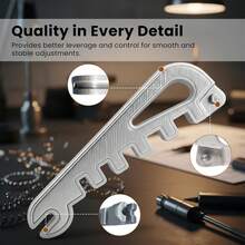 Eyeglass Curvature Adjuster & Frame Bender - Metal Temple Arms & Nose Pads Adjustment Tool For DIY Glasses Repair & Tightening, Professional Optician Tool For Eyeglasses & Sunglasses - 1 - 查看 4