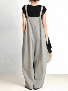 LEBINDY Women Jumpsuits - Grey - View 4