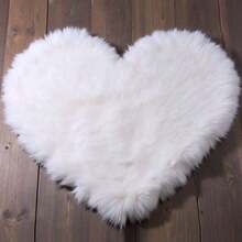 Newborn Photography Mat, White Heart-Shaped Pad, Baby Photo Backdrop Prop - 白色 - 查看 5