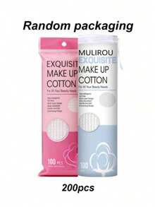 Round Makeup Remover Pads, Hypoallergenic, Lint-Free, Exfoliating And Cleansing Facial Pads - Multicolor - View 10