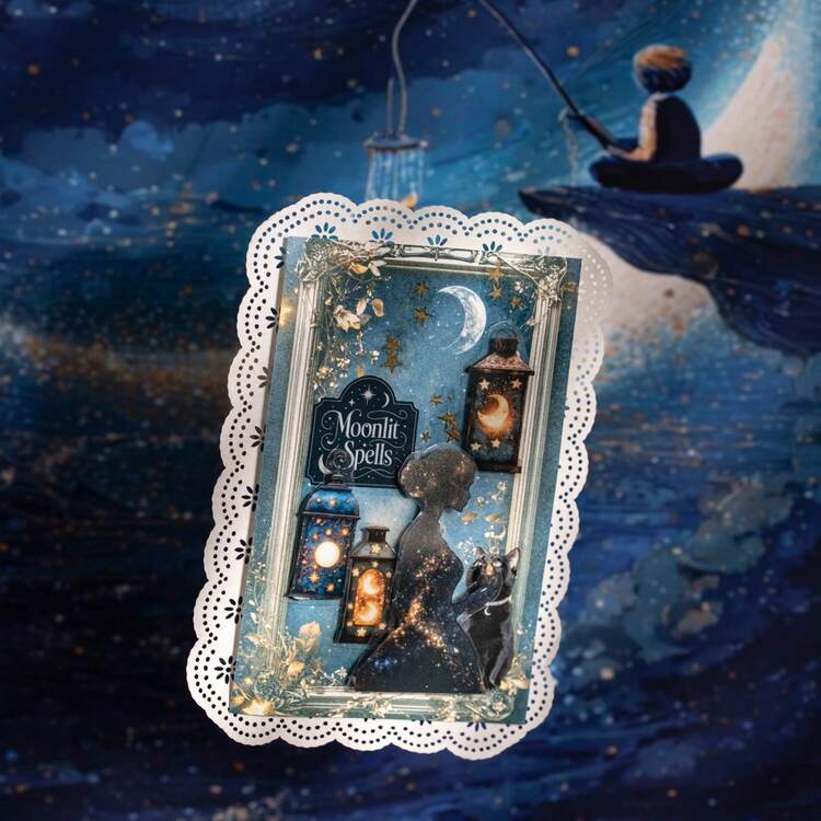 20张/包 女神童话主题贴纸，创意美学贴纸，DIY装饰剪贴簿工艺材料，节日礼物，个性化剪贴簿学习用品 - 款式 3 - 查看 6