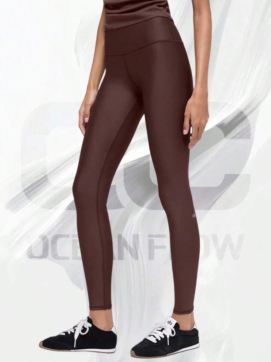 High-Waist Airlift Legging - 褐石 - 查看 1