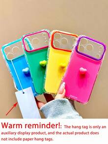Funda de teléfono estilo Y2K con corazón 3D de doble color, compatible con iPhone 17Pro Max 17Pro 17 16Pro Max 16Pro 15Pro Max 15Pro 16 15 14 13, protección de lente transparente y anti-caídas - Verde - Ver 3