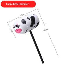 5 Colors Inflatable Hammer, Pool Party Toy, Water Splash Mallet, Funny Prank Oversized Hammer Toy, 60cm Giant Size, Inflatable Mallet Harmless Punishment Prop Hammer, Ton Hammer Car Advertisement Inflatable Hammer - Multicolor - View 5