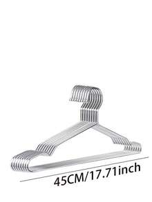 Bộ 5 móc treo quần áo bằng thép không gỉ, thép 304 nguyên khối, móc treo quần áo dày dặn dùng trong gia đình. - Thép không gỉ - Xem 8