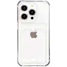 Funda transparente para teléfono con tarjetero y parte trasera para guardar tarjetas y fotos. Compatible con , OPPO, ,  y Redmi. Fabricada en TPU, ofrece una sensación cómoda y es resistente a golpes y caídas. case for 11to 17 - 1 unidad - Ver 4