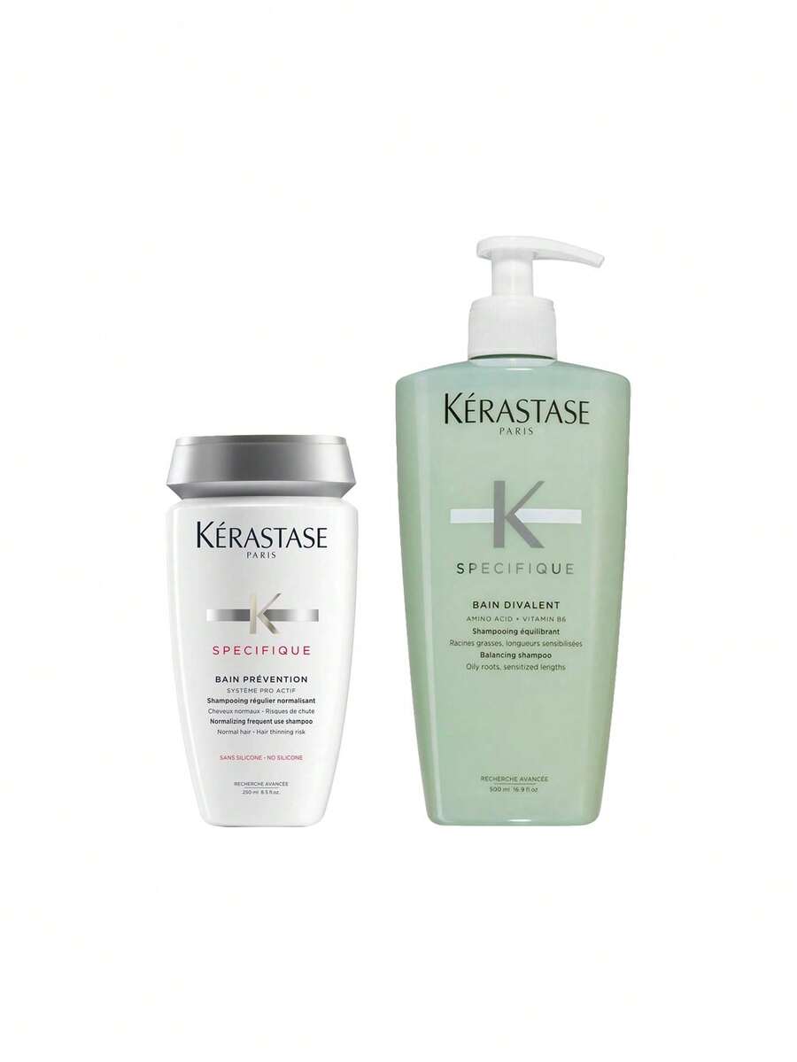 Kérastase [Set] Specific Vine Prevention Shampoo 250ml + Vine Divalent Shampoo 500ml - Specific - View 1