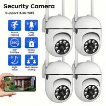 JOOAN 1296P 全高清摄像头，家庭/宠物监控摄像头，配备手机应用程序，WiFi 摄像头，适用于家庭安防，支持 2.4GHz WiFi 或 2.4GHz/5GHz WiFi，双向语音通话，移动侦测，人员追踪，室外安防摄像头，安全监控摄像头 - 白色 - 查看 10