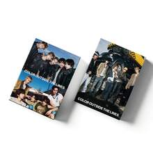Laser Photo Cards, K-Pop Star Self-Portrait Photocards, Fans Collectible LOMO Cards - Multicolor - View 4