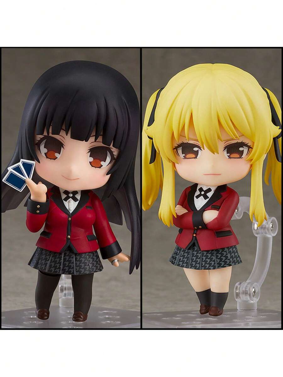 Figura de anime de jugadora compulsiva, modelo de figura coleccionable de niña anime 2D detallada y totalmente posable - Multicolor - Ver 1