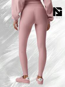 High-Waist Airlift Legging - Vintage Pink - View 2