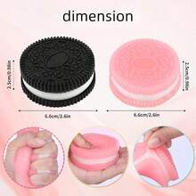 1PC Ultra Soft Taba Squishy For Adult Anxiety Relief And Decompression, Office Desk Relaxation Toys, Sensory Stress Relief For Focus And CalmMen And Women - 粉色 - 查看 3