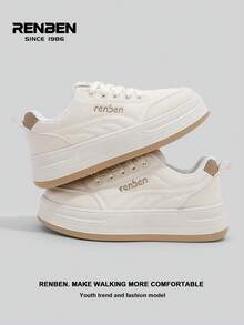 RENBEN 2026春季新款5厘米厚底硫化鞋，休闲增高学生校园运动鞋 - 米卡 - 查看 2