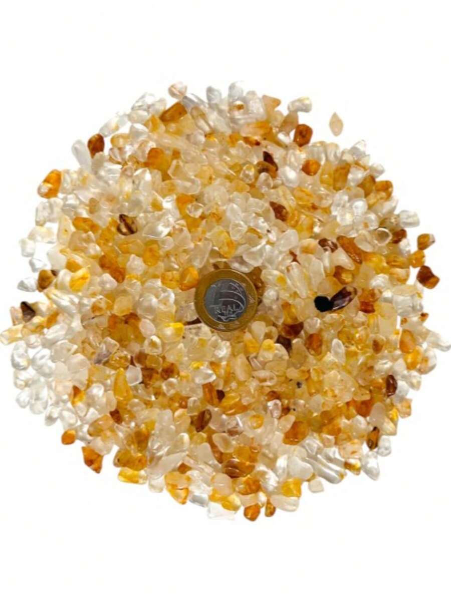 Natural Stone Orgonite Chakras Crafts - 250g - Hematoid Quartz - View 1