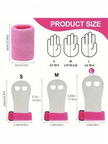 Gymnastics Wrist Wraps Set, Sweat-Absorbing Headband Sports Accessories, Suitable For Sports, Breathable Moisture-Wicking Sports Wrist Wraps, Unisex, Suitable For Tennis, Football, Basketball, Running And Other Sports, Elastic Fit, Suitable For Various Activities, Multi-Functional Wrist Wraps, Fashionable And Practical, Anti-Sweat Headband, Gym Wrist Wraps Set. - Multicolor - View 6
