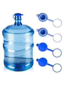 1/5/10pcs High Quality Reusable Blue Silicone Bucket Lids, Durable Material, Modern Practical Style, Universal Round Design With Leak-Proof Seal, Dust-Proof And Splash-Proof, Suitable For Home And Office Use Year-Round - Multicolor - View 9