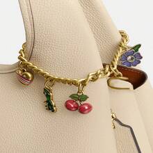 1PC Bag Pendant Cherry Strawberry Bag Chain Women's Bag Accessory Cherry Crossbody Bag Pendant - Cherry C - View 4