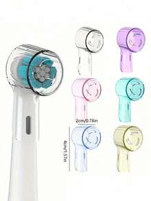 1 pieza Caja de almacenamiento universal para cepillo de dientes eléctrico, soporte portátil para cepillo de dientes, cubierta antipolvo para cepillo de dientes, estuche semi-transparente para cepillo de dientes eléctrico, adecuado para uso diario en el hogar y viajes de negocios, viajes al aire libre y campamentos, regreso a la escuela, accesorios de viaje de verano, artículos de baño, accesorios de baño, suministros para el hogar, organizador de cuidado personal, artículo esencial para vacaciones, artículos de viaje esenciales - Ver 10