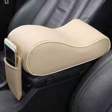 Universal Car Armrest Pad, Memory Foam Center Console Armrest Pad, Car Armrest Box Heightening Pad, Soft Breathable Car Armrest Cover Pad, Comfortable Car Interior Armrest Support Accessory, Anti-Slip Wear-Resistant Car Armrest Pad - Multicolor - View 3