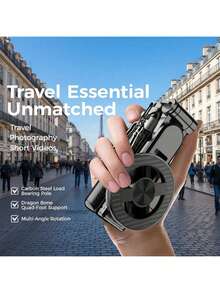 Gậy selfie từ tính đa năng với chân đế có thể tháo rời, điều khiển từ xa Bluetooth, giá đỡ điện thoại xoay 360° dành cho du lịch, quay vlog và chụp ảnh. - Một cỡ - Xem 5