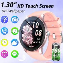 Smartwatch With Wireless Calling/Dialing, Multiple Sports Modes, Call Reminder And Rejection, SMS Notification, Customizable Wallpaper, Compatible With IOS/Android - Multicolor - View 1