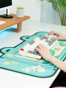 GeekShare Frog Mouse Pad, Suitable For Office Desk Use - Summer Frog - View 3