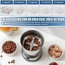 Electric Coffee Grinder - Silver - View 6