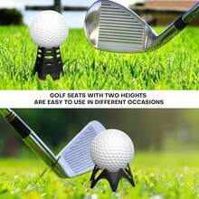 4pcs Set, Includes 2 Large And 2 Small Simulated Batting Tee, Suitable For Indoor And Outdoor Practice, Sports Accessories - Multicolor - View 6