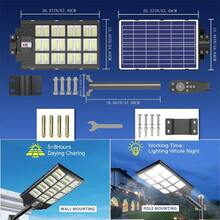 Kasotile Outdoor Waterproof Solar Powered Light, White/Black, 6500K Daylight White High Brightness LED, Wireless Solar Powered, With Remote Control And Motion Sensor, IP65 Weatherproof Rating, Suitable For Yard, Driveway, Garage (Automatic On From Dusk To Dawn), 1 Set - GA1002 - View 8