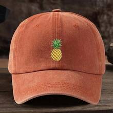 Men Baseball Cap - Orange - View 13