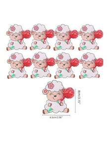 50/25pcs Sheep Shaped Candy Cardboard For Eid Al Adha Dining Table Center Candy Decoration Cardboard For Birthdays, Weddings, Eid Al Adha, Theme Party Candy Packaging Paper - One Size - View 5