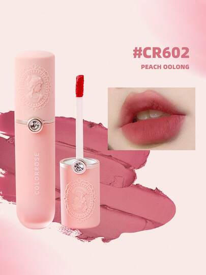  Brillo de labios COLORROSE - Color de larga duración, textura cremosa, ligero e hidratante, fácil aplicación, color vibrante, realza el cutis, brillo de labios cremoso, 8 tonos adecuados para todos los tonos de piel desde nude hasta brillante, hidratante y no pegajoso, ideal para maquillaje de labios diario, 3.8g/0.13oz