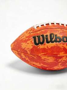 Balón de fútbol americano de colores vivos, de cuero mixto de tacto suave, con diseño de camuflaje y agarre mejorado. Balón de rugby para jugadores juveniles profesionales. Balón de rugby estético para dominar los pases y recepciones precisos en el gimnasio, el campo y las competiciones al aire libre. Equipamiento de fútbol americano, cuero mixto de tacto suave, rugby, fútbol americano, balón de rugby - A - Ver 10